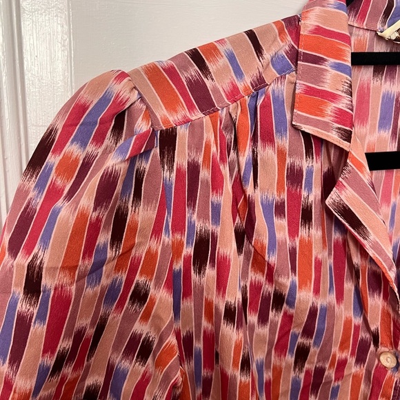 Colorful Patterned Women's Top - Picture 2 of 5